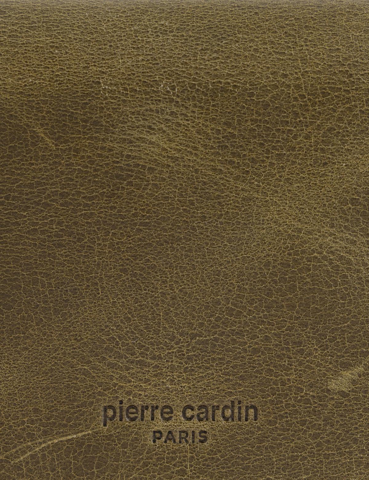 Erkek Haki Deri Cüzdan - 50305186001