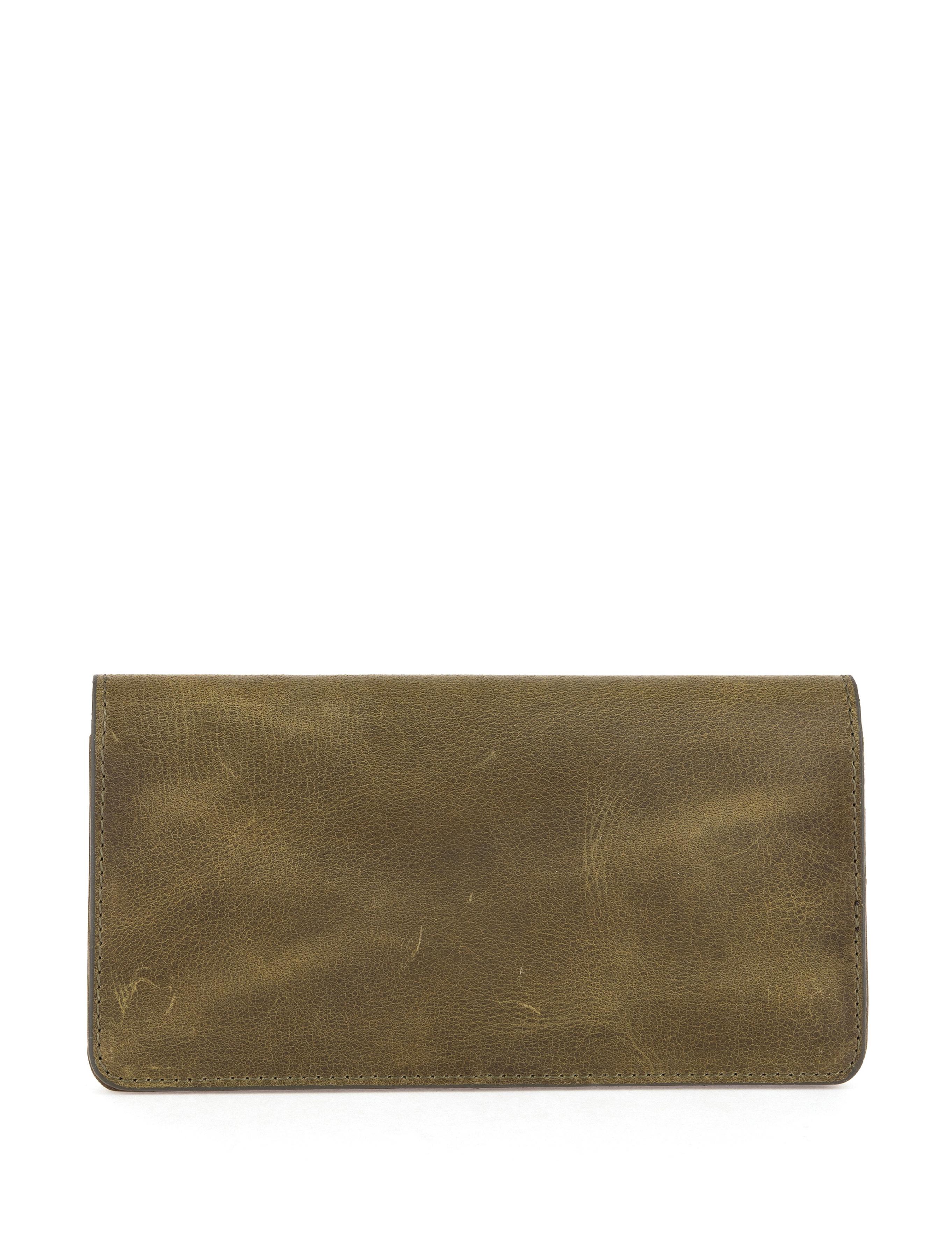 Erkek Haki Deri Cüzdan