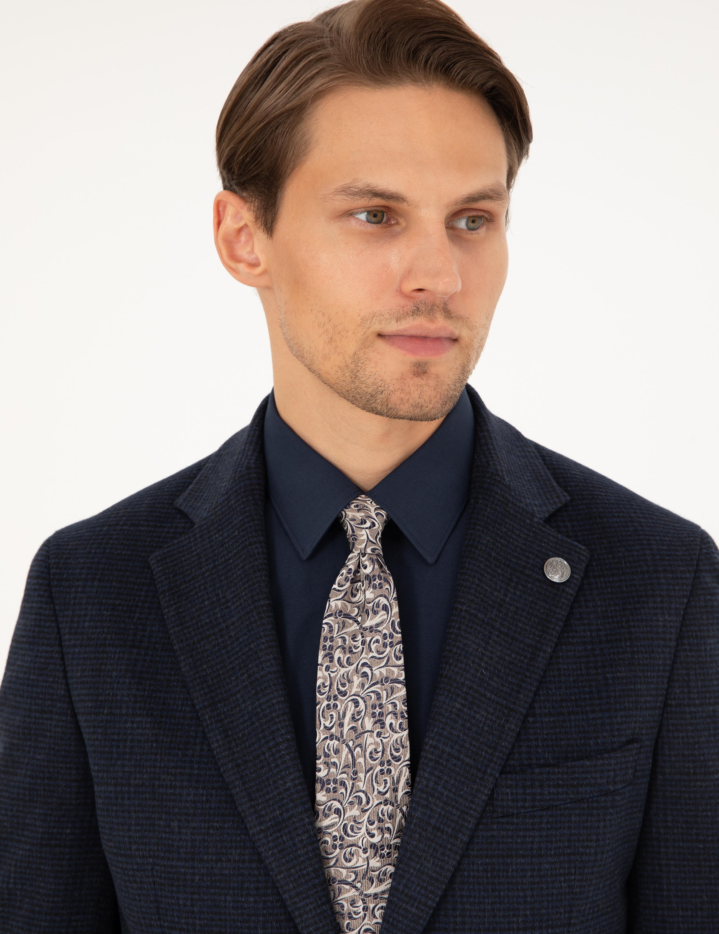 Lacivert Ex. Slim Fit Ceket