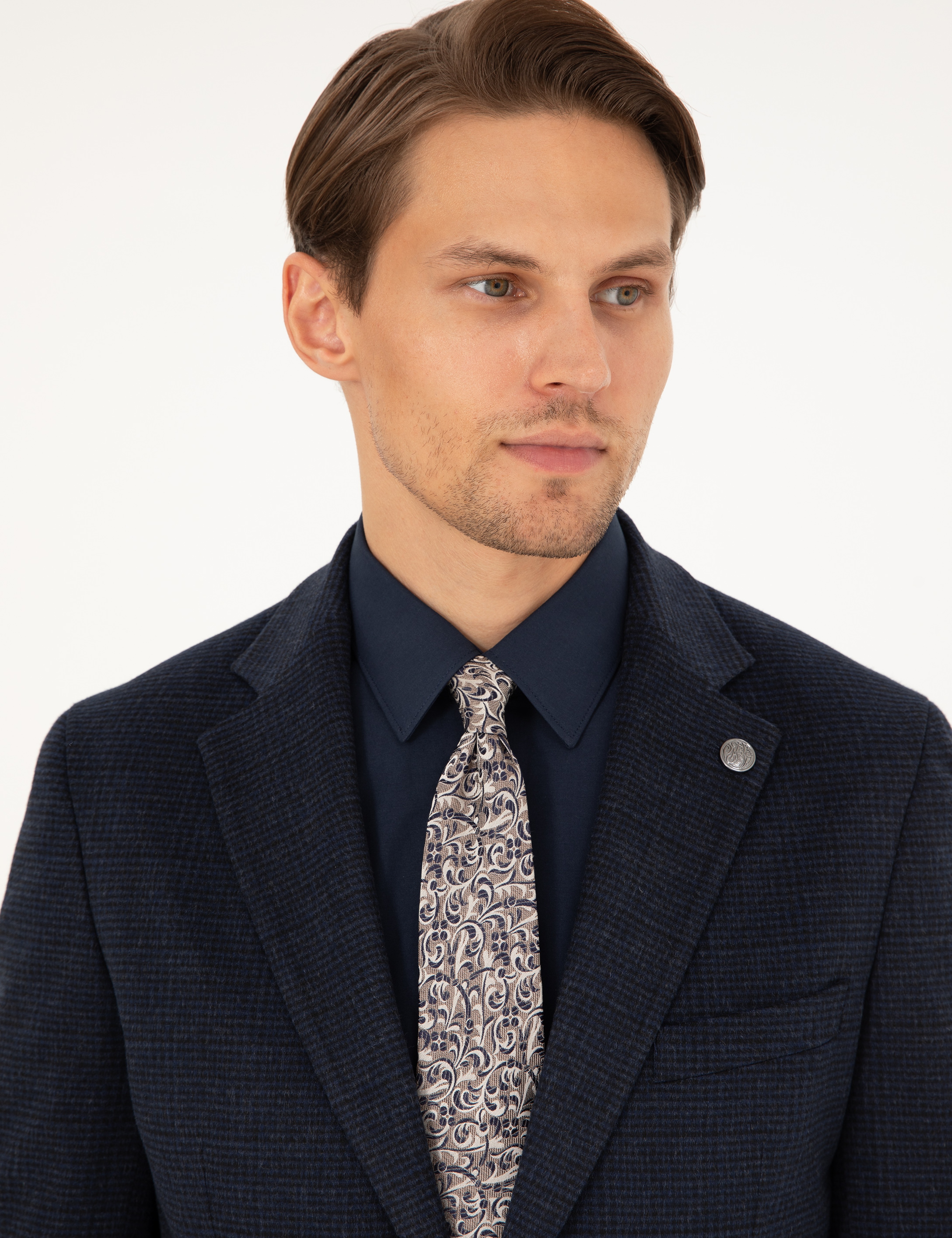 Lacivert Ex. Slim Fit Ceket - Image 2