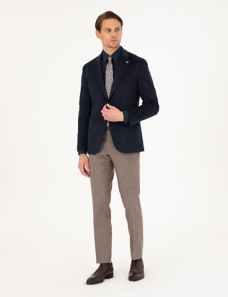 Lacivert Ex. Slim Fit Ceket - 50296407077