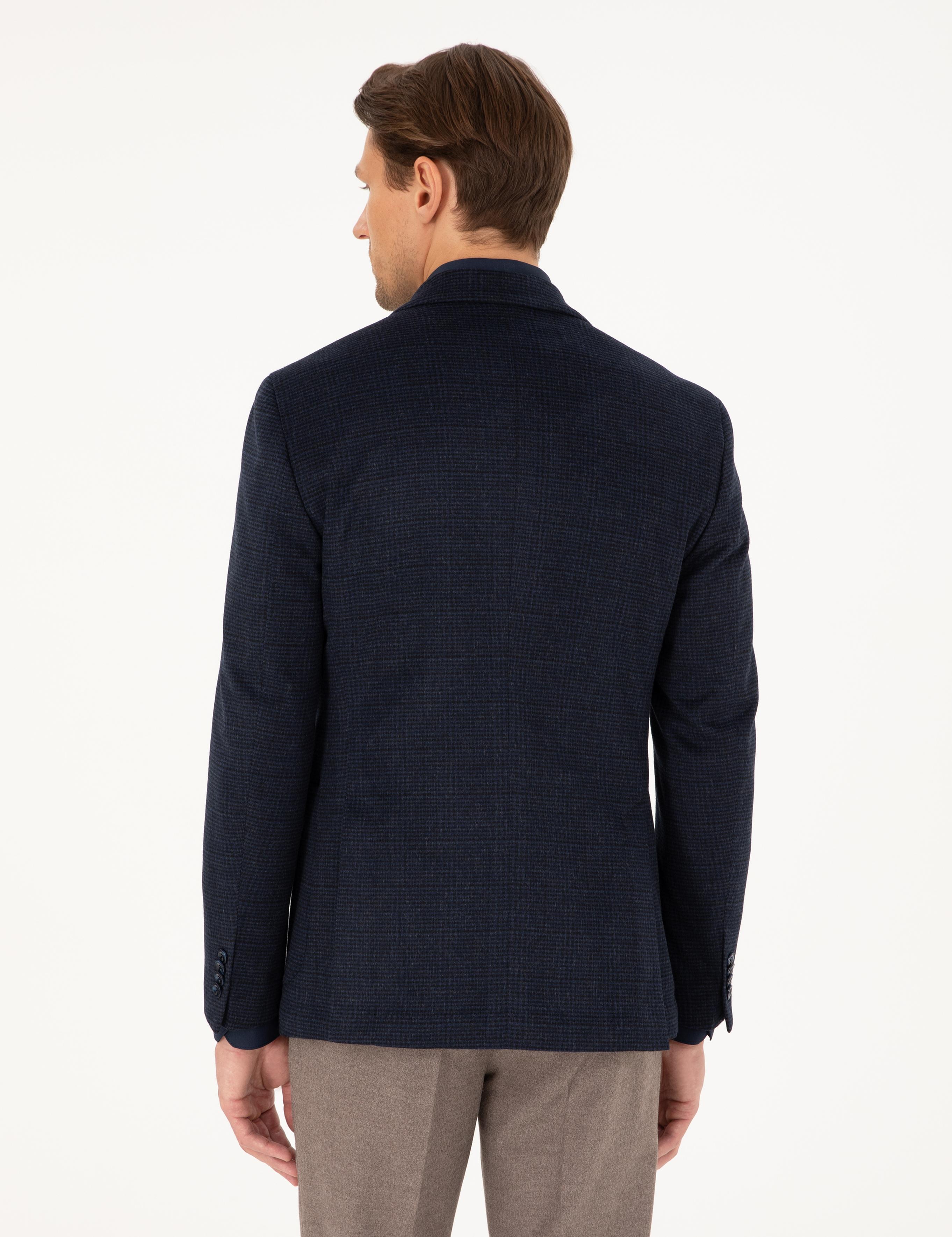 Lacivert Ex. Slim Fit Ceket