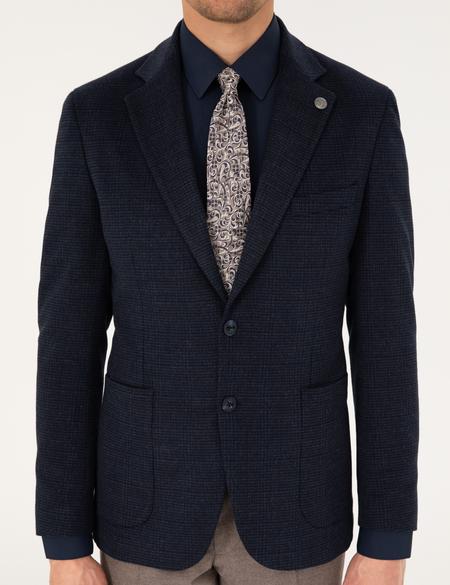 Lacivert Ex. Slim Fit Ceket - 50296407077