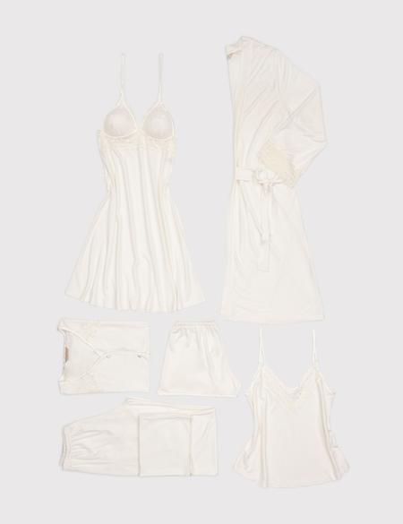 Ekru Pijama Takımı - 50304010002