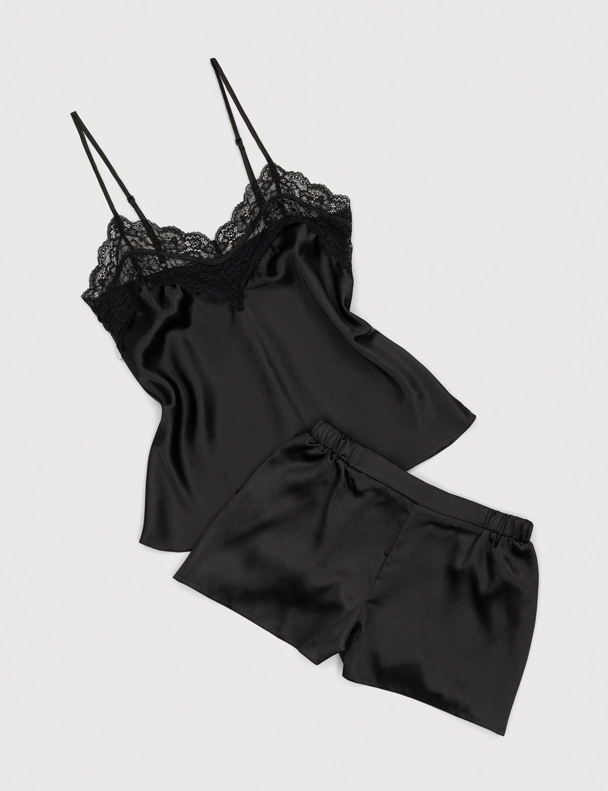 Siyah 3'lü Şort Takım - 50304008008