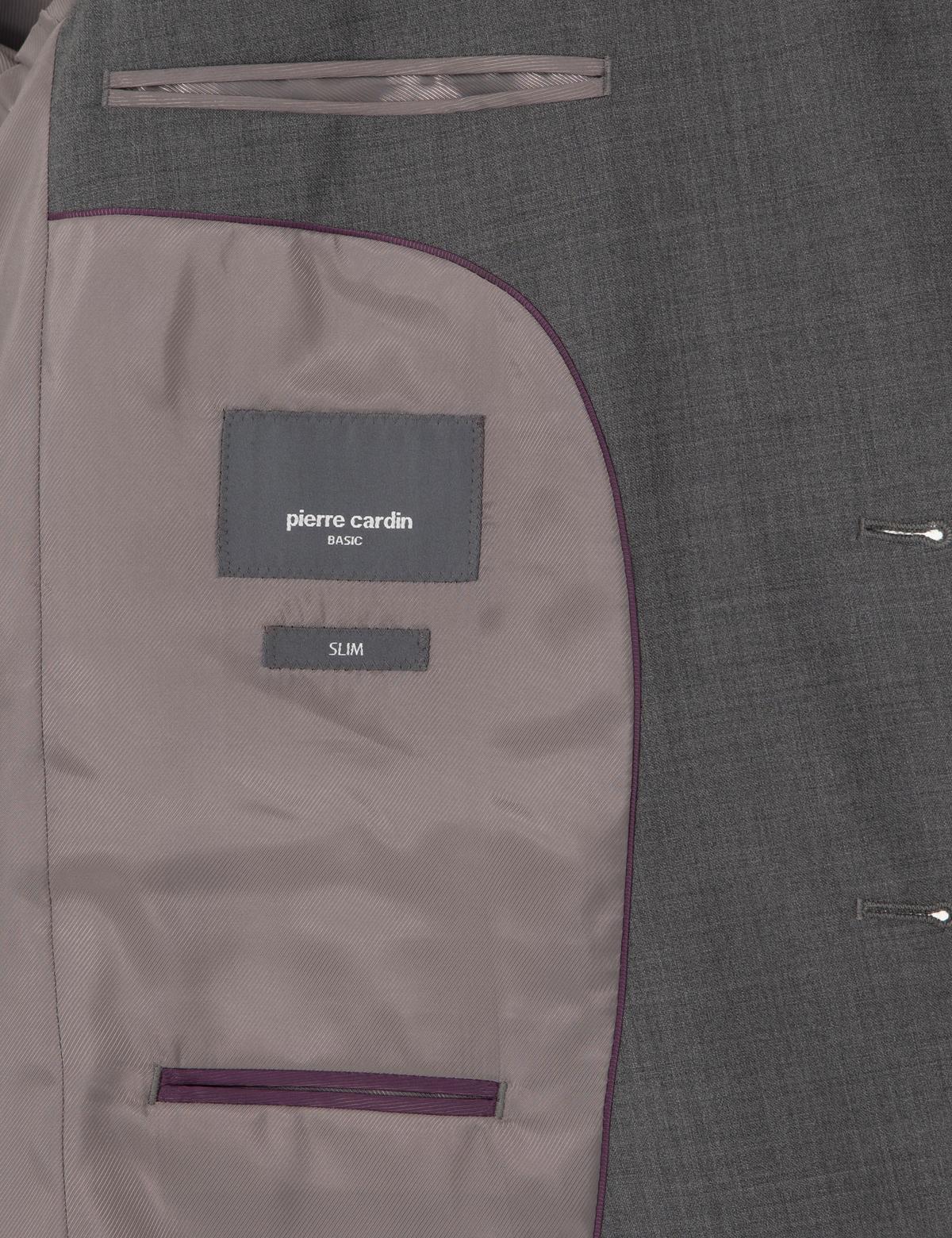 Füme Slim Fit %100 Yün Takım Elbise - 50294275026