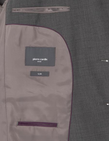 Füme Slim Fit %100 Yün Takım Elbise - 50294275026