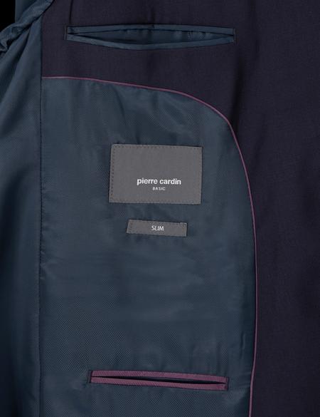 Lacivert Slim Fit %100 Yün Takım Elbise - 50294275101