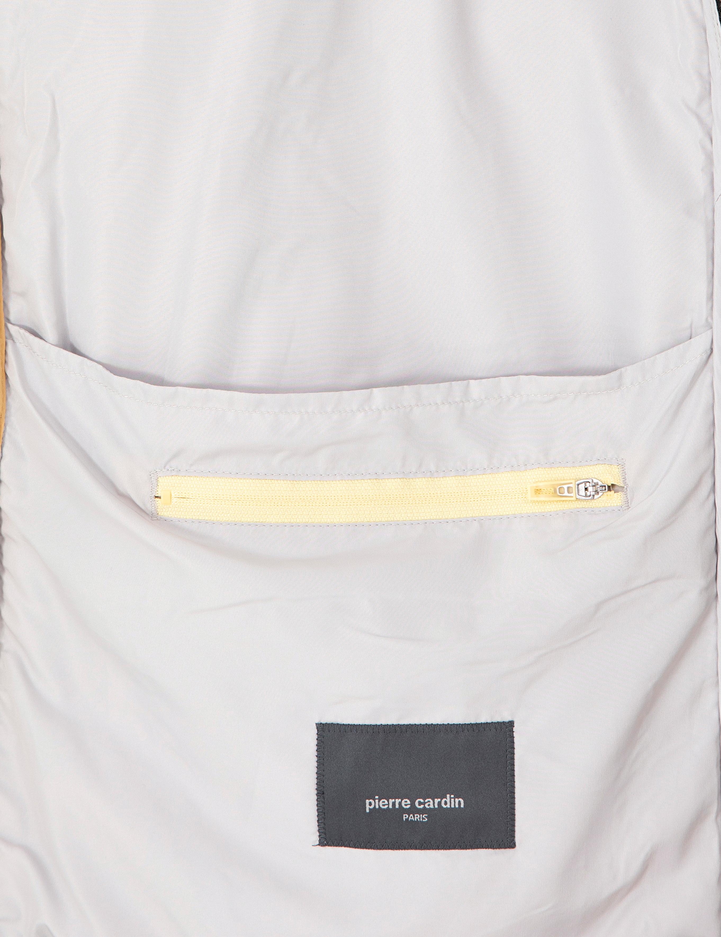 Açık Gri Kapüşonlu Basic Mont