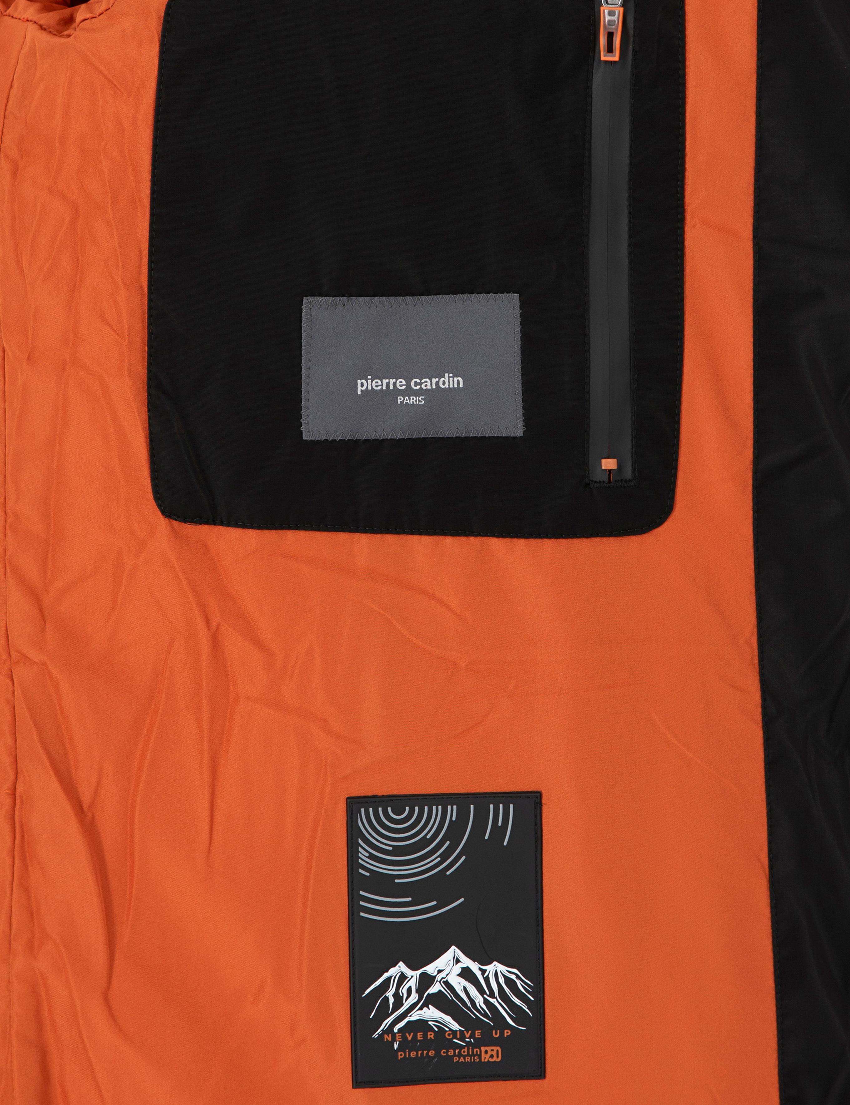 Siyah Kapüşonlu Dolgulu Mont