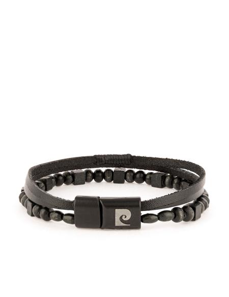 Siyah Deri Bileklik - 50306509001