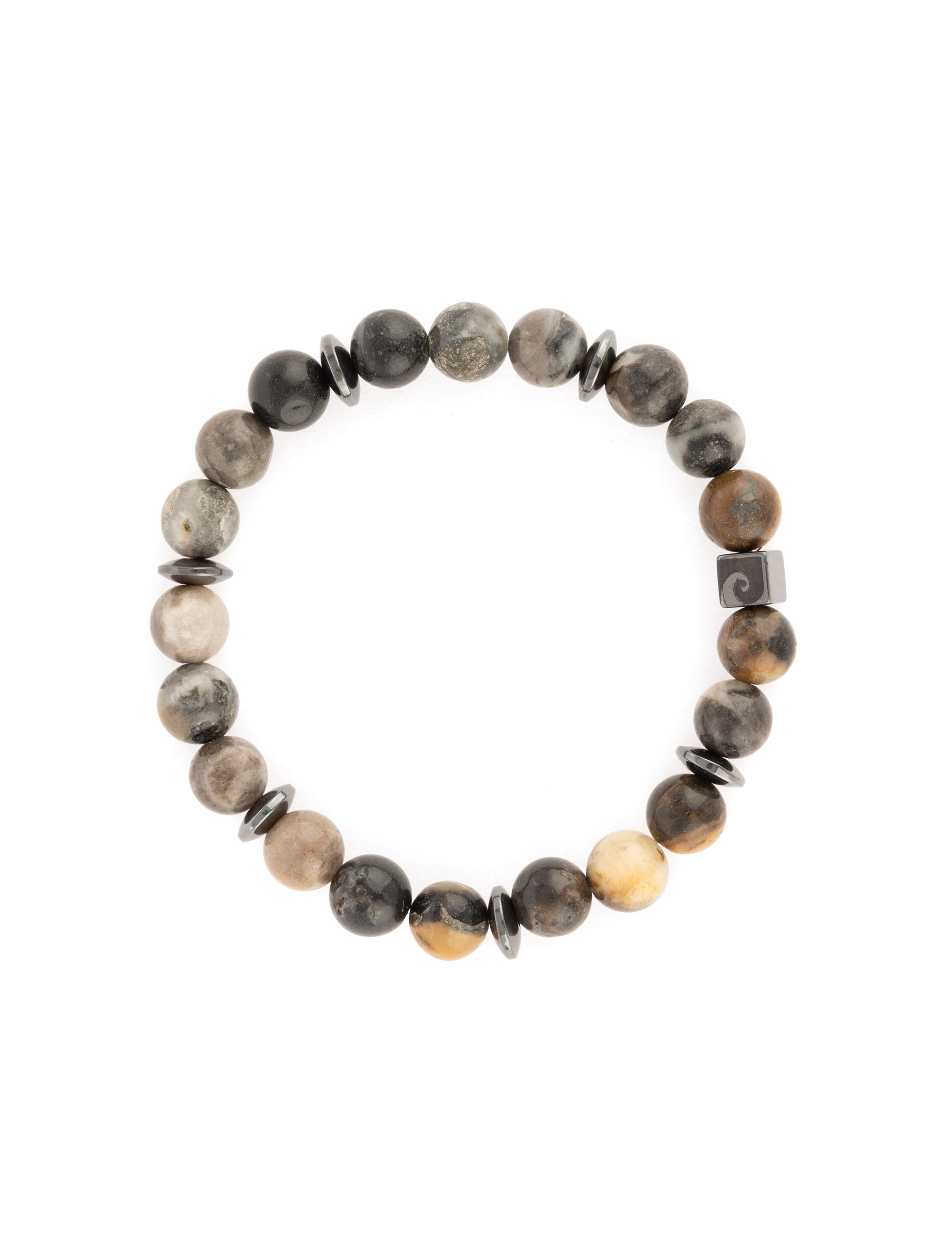 Kahverengi Taş Bileklik