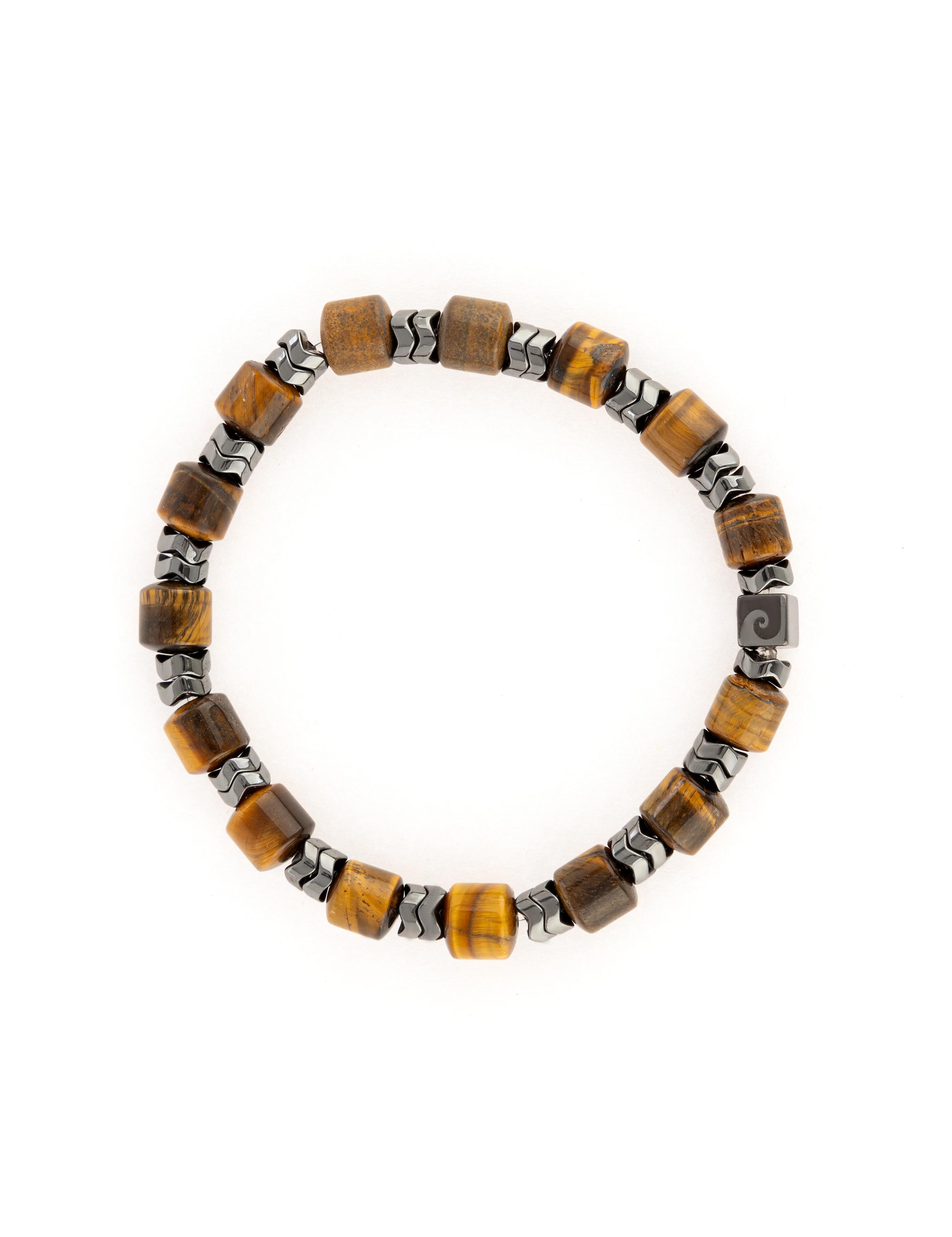 Kahverengi Taş Bileklik