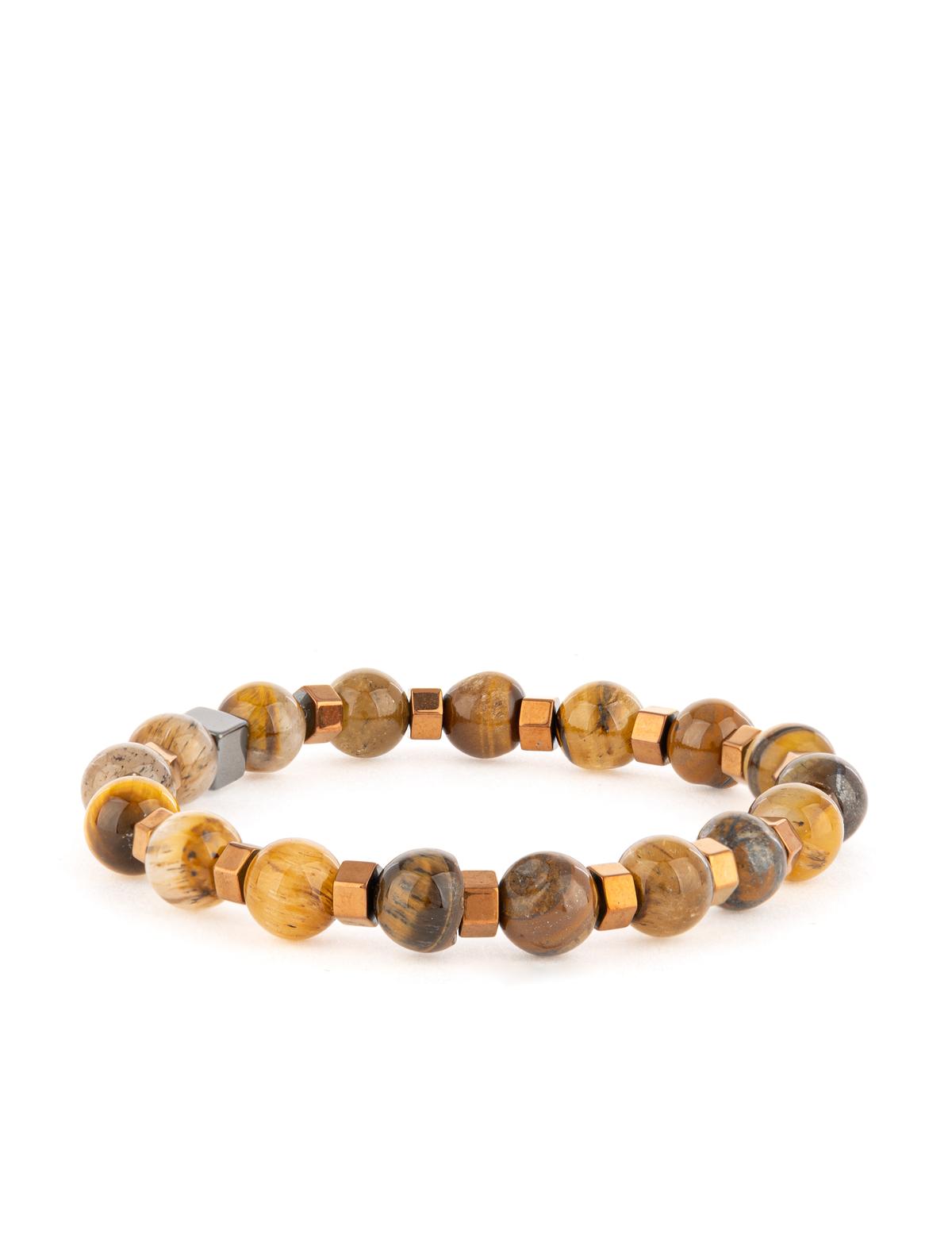 Kahverengi Taş Bileklik - 50306546001