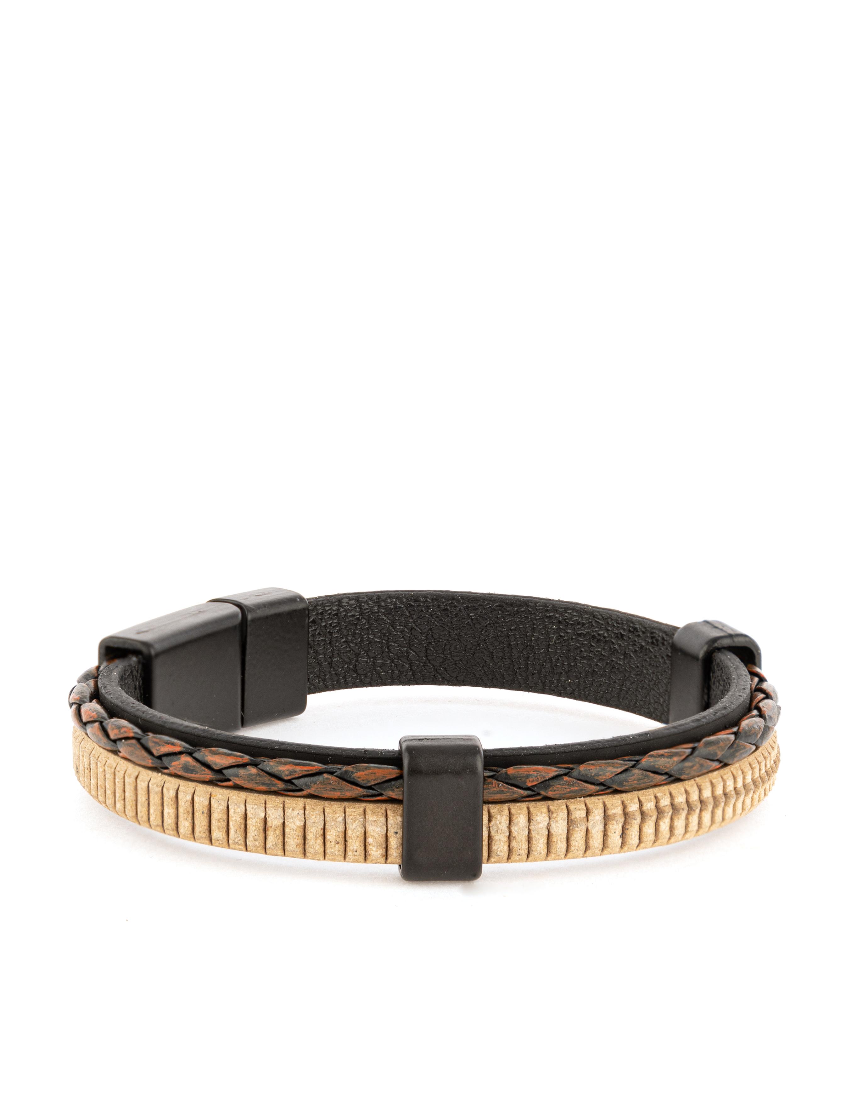 Kahverengi Deri Bileklik