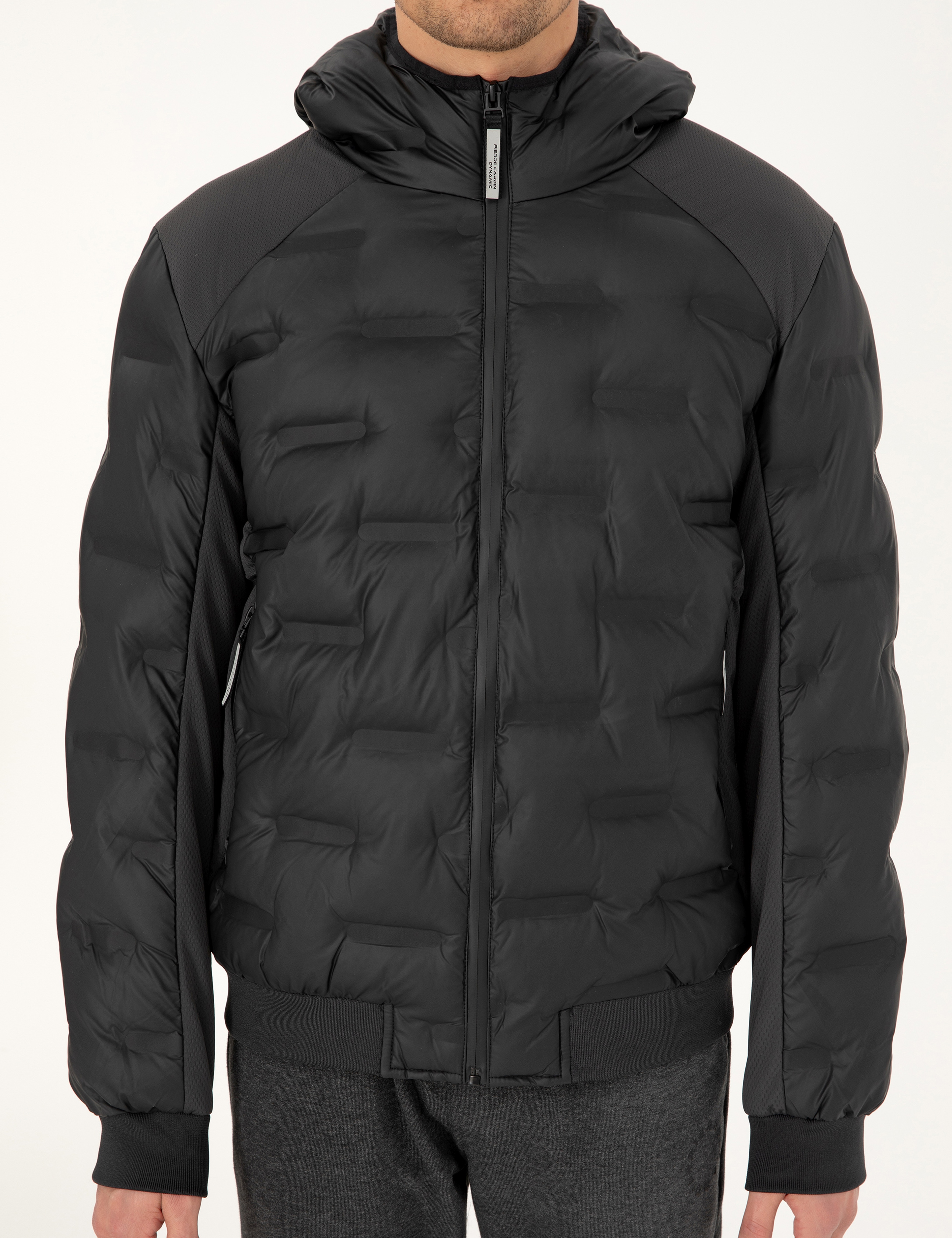 Siyah Regular Fit Mont