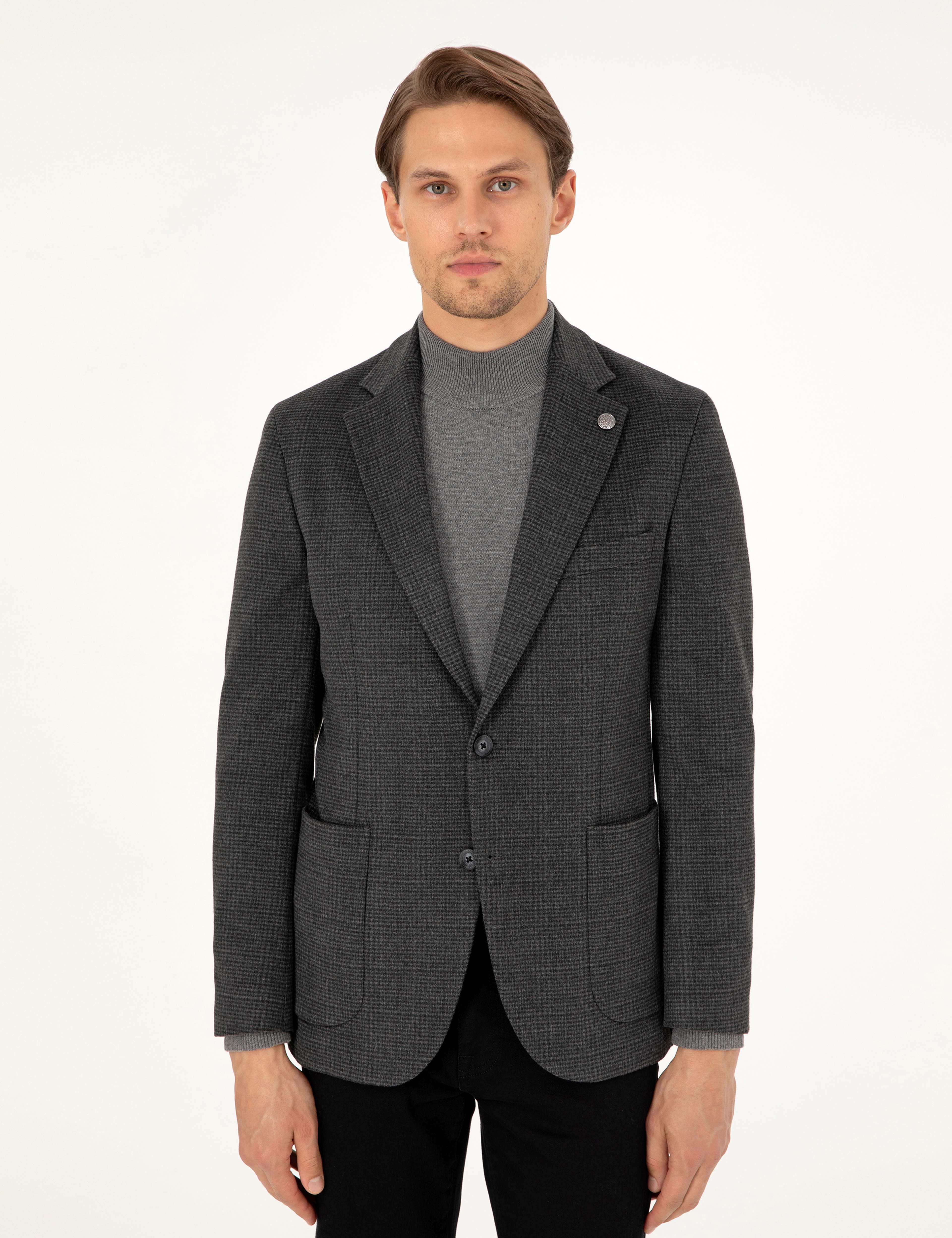 Antrasit Ex. Slim Fit Ceket - Image 3