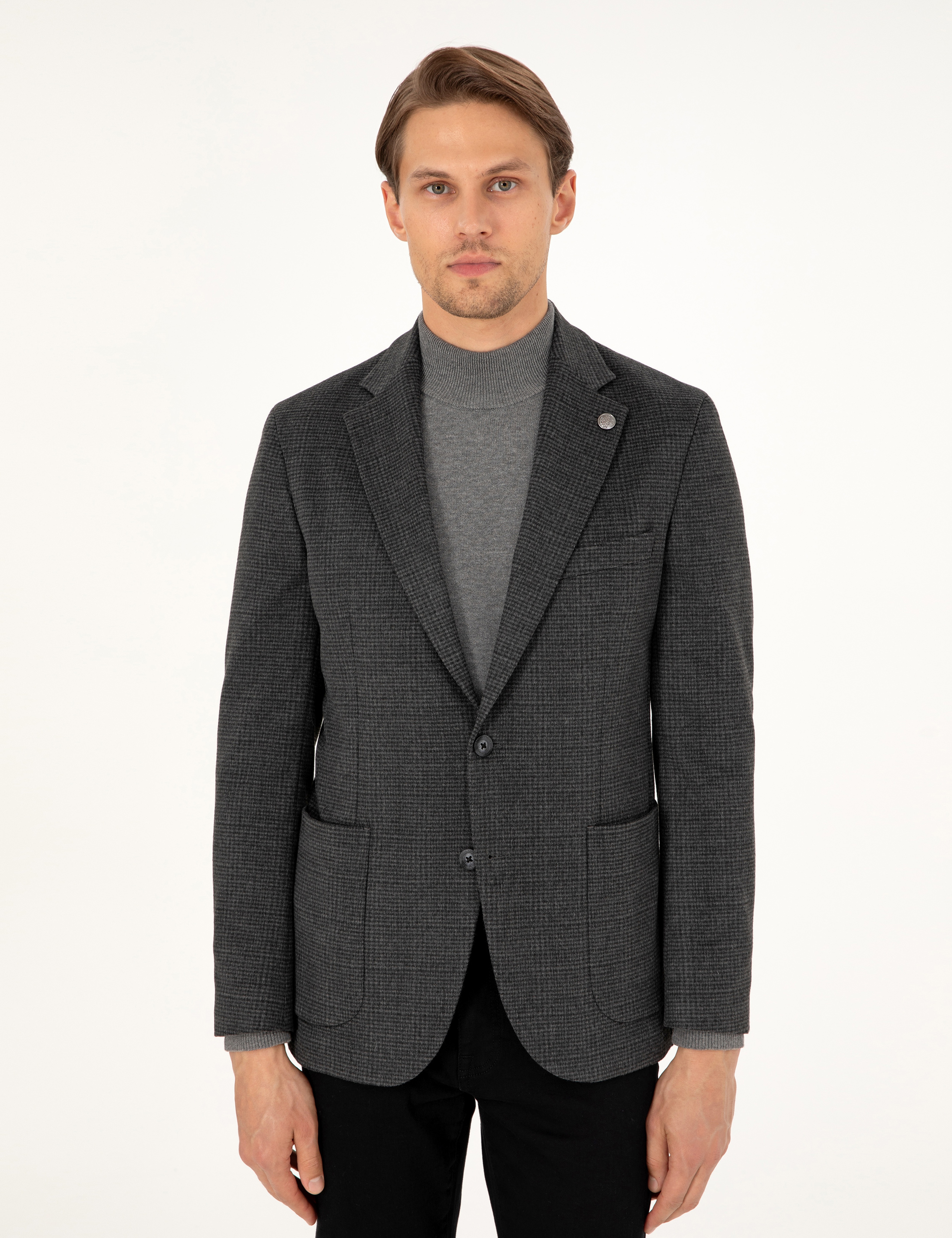 Antrasit Ex. Slim Fit Ceket