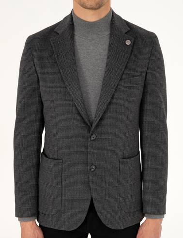Antrasit Ex. Slim Fit Ceket