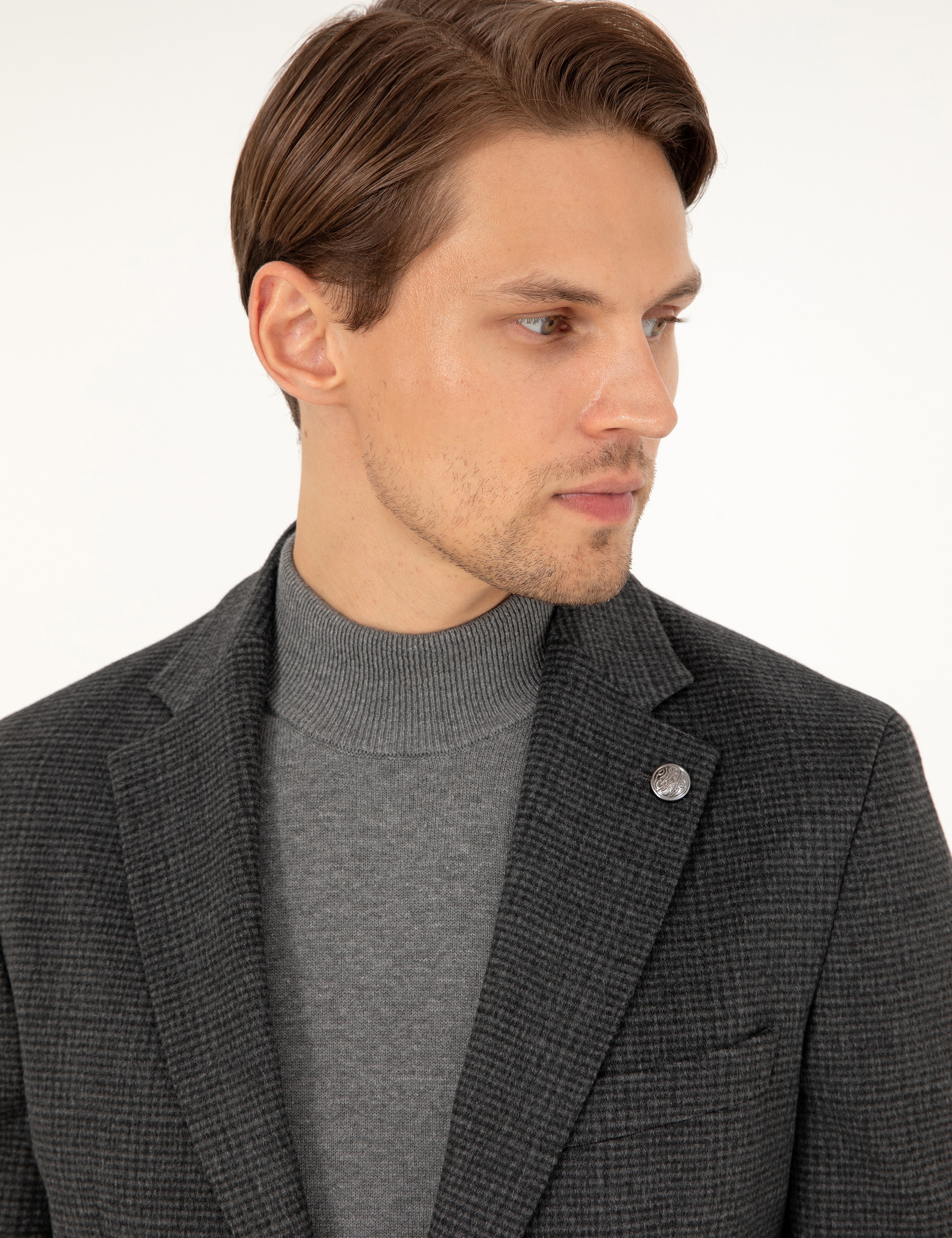 Antrasit Ex. Slim Fit Ceket