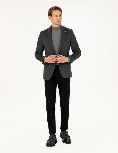 Antrasit Ex. Slim Fit Ceket