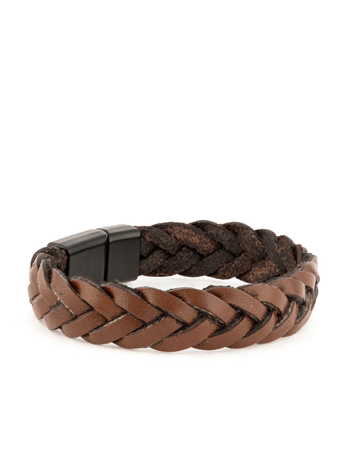 Kahverengi %100 Deri Bileklik - 50306528002