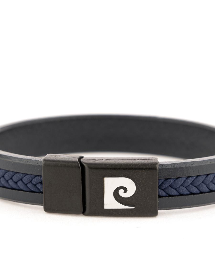 Lacivert Deri Bileklik