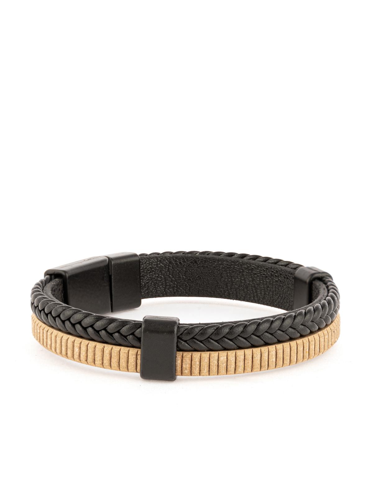 Kahverengi Deri Bileklik - 50306611001