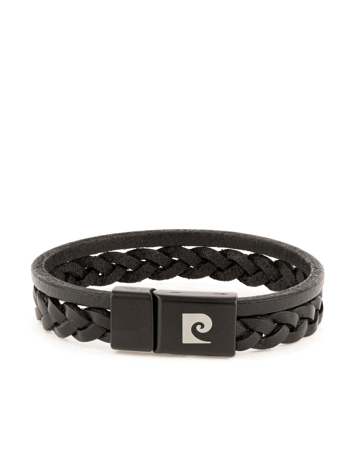 Siyah Deri Bileklik - 50306619001