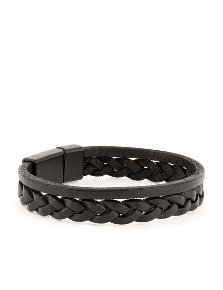 Siyah Deri Bileklik - 50306619001