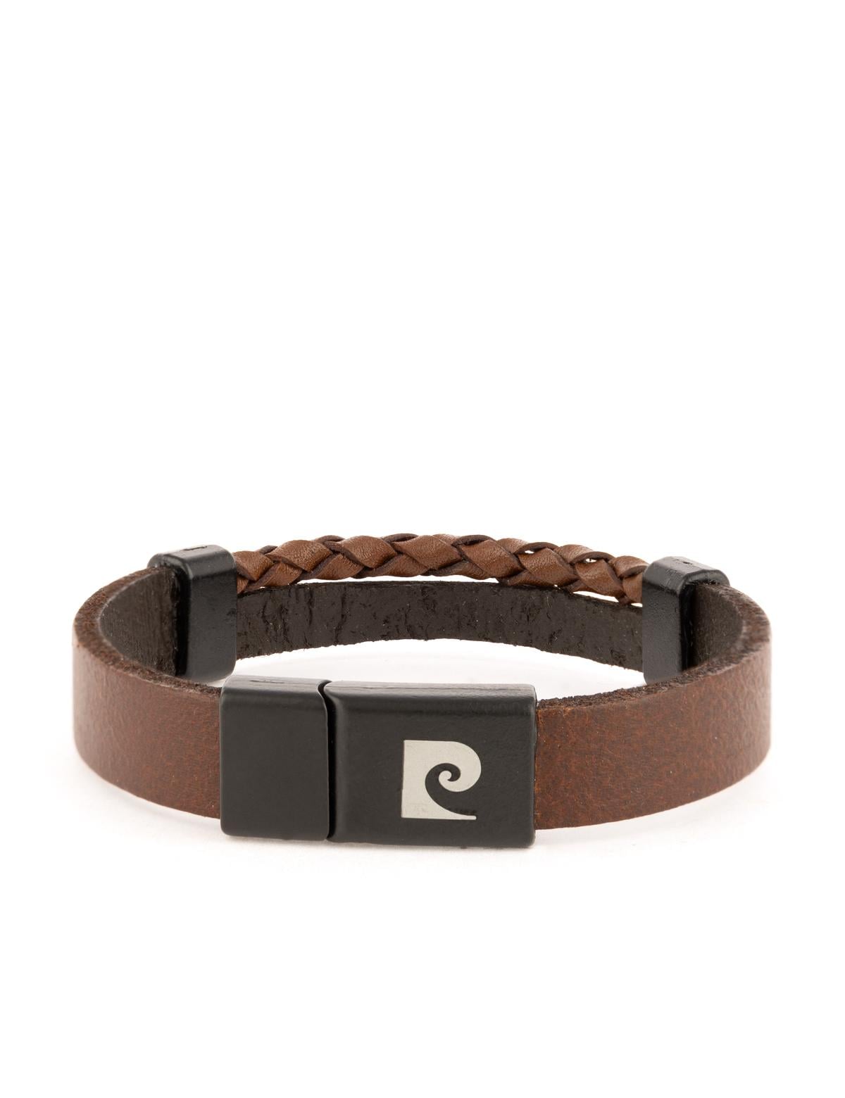 Kahverengi Deri Bileklik - 50306586002