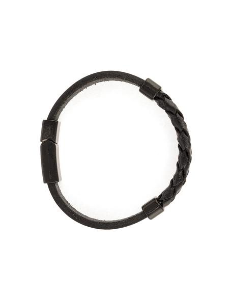Siyah Deri Bileklik - 50306614001