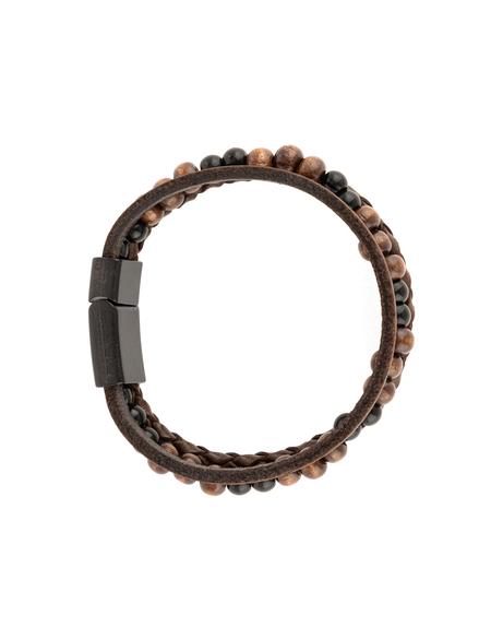 Kahverengi Deri Bileklik - 50306522001