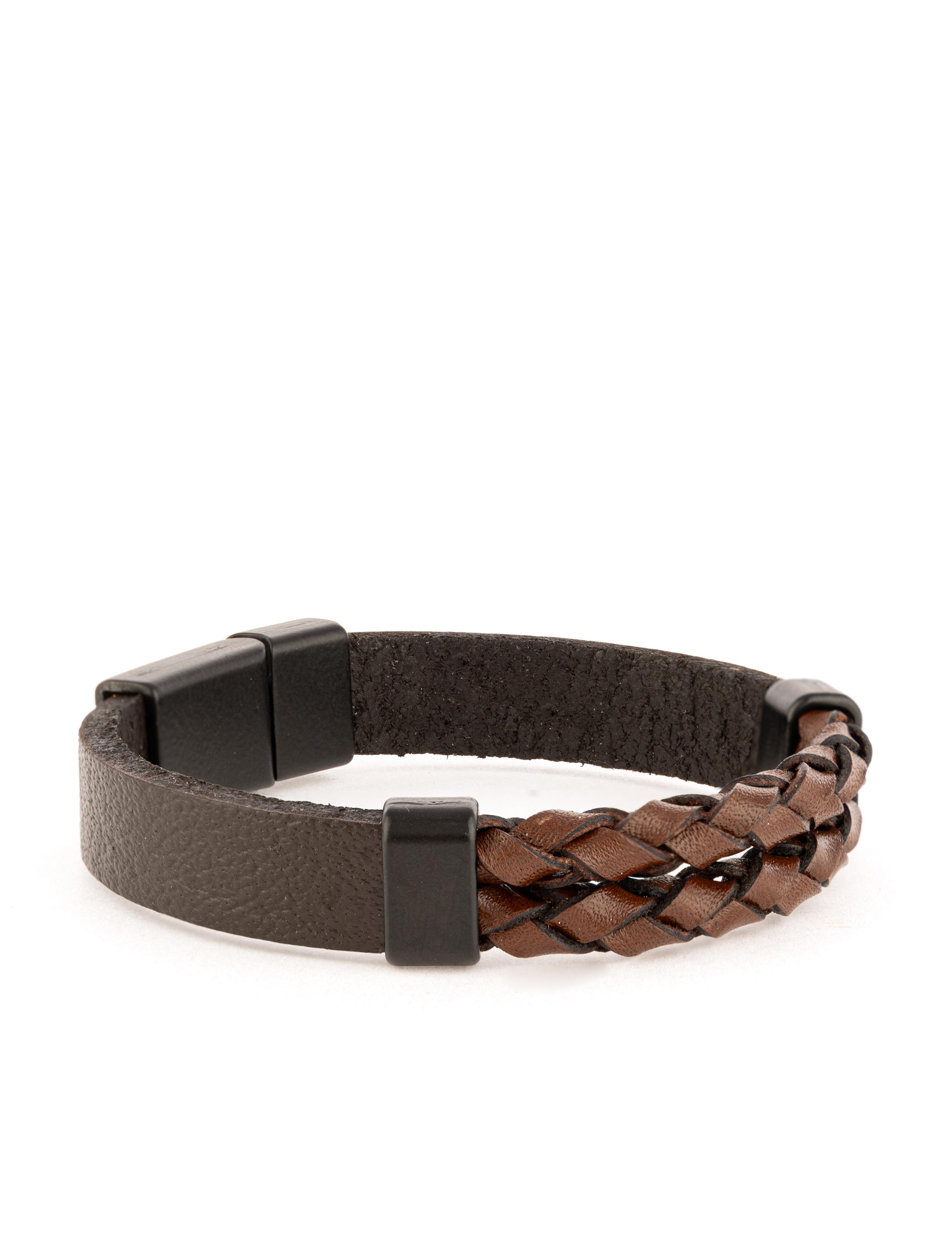 Kahverengi Deri Bileklik