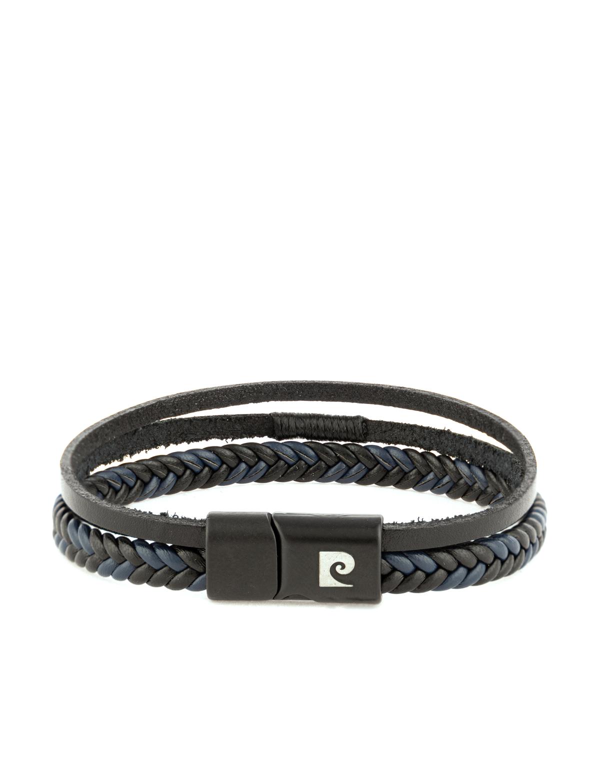 Lacivert Deri Bileklik - 50306504001