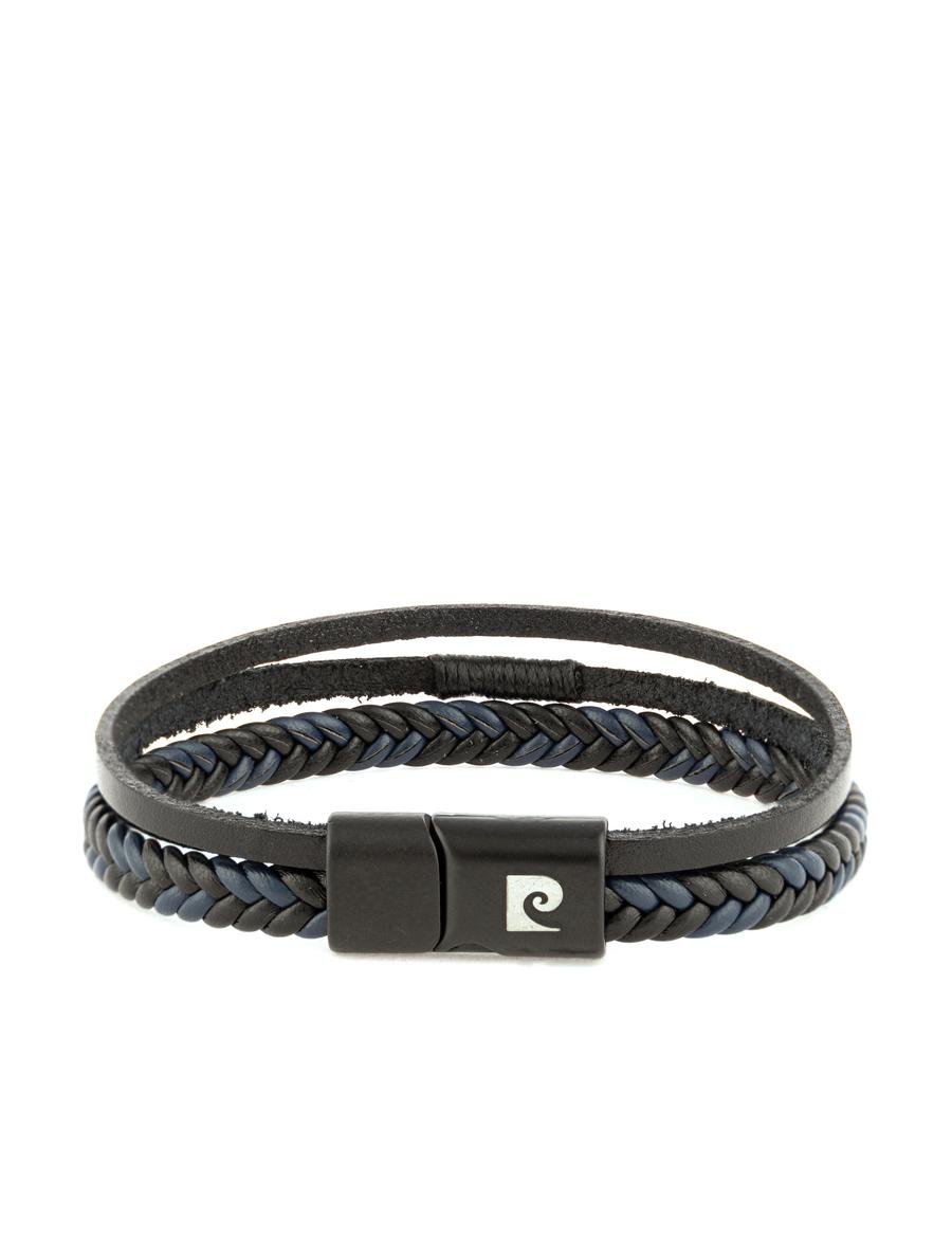 Lacivert Deri Bileklik