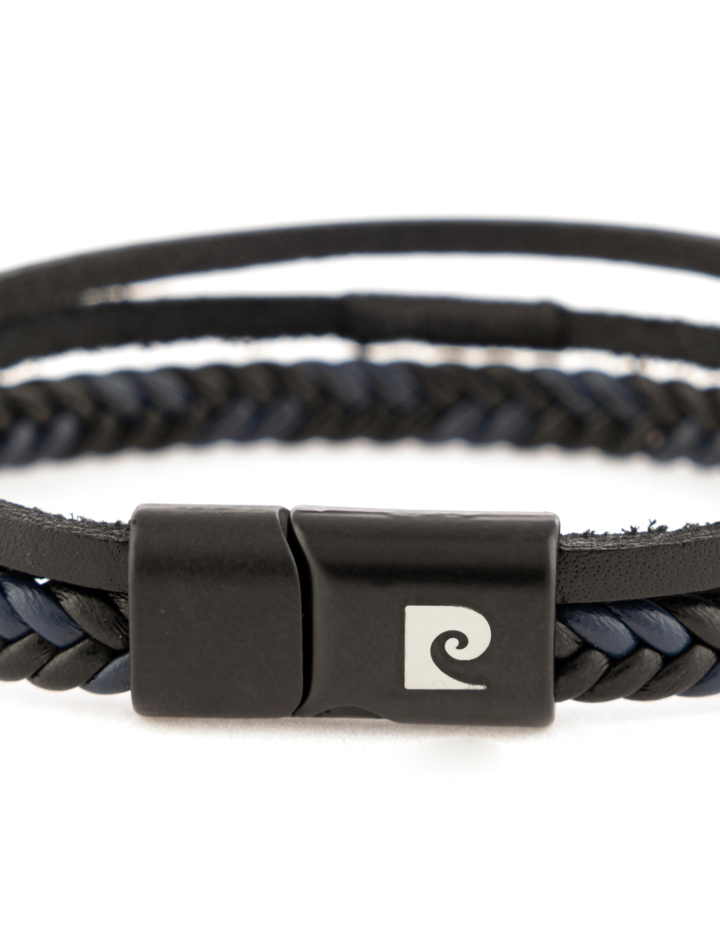 Lacivert Deri Bileklik