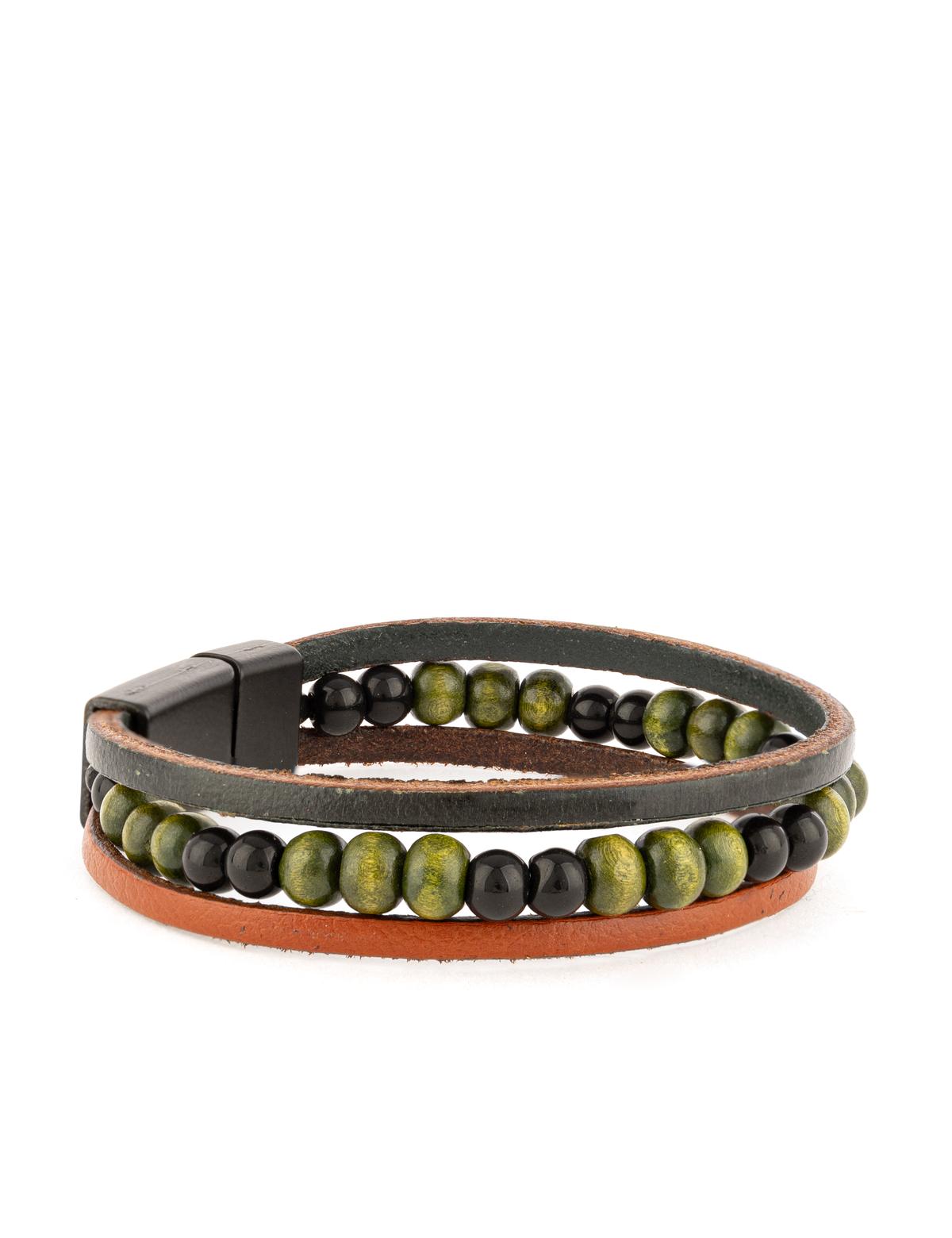 Haki Deri Bileklik - 50306523001