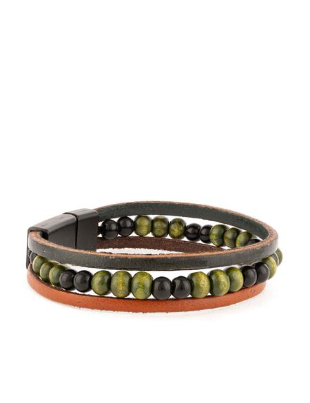 Haki Deri Bileklik - 50306523001