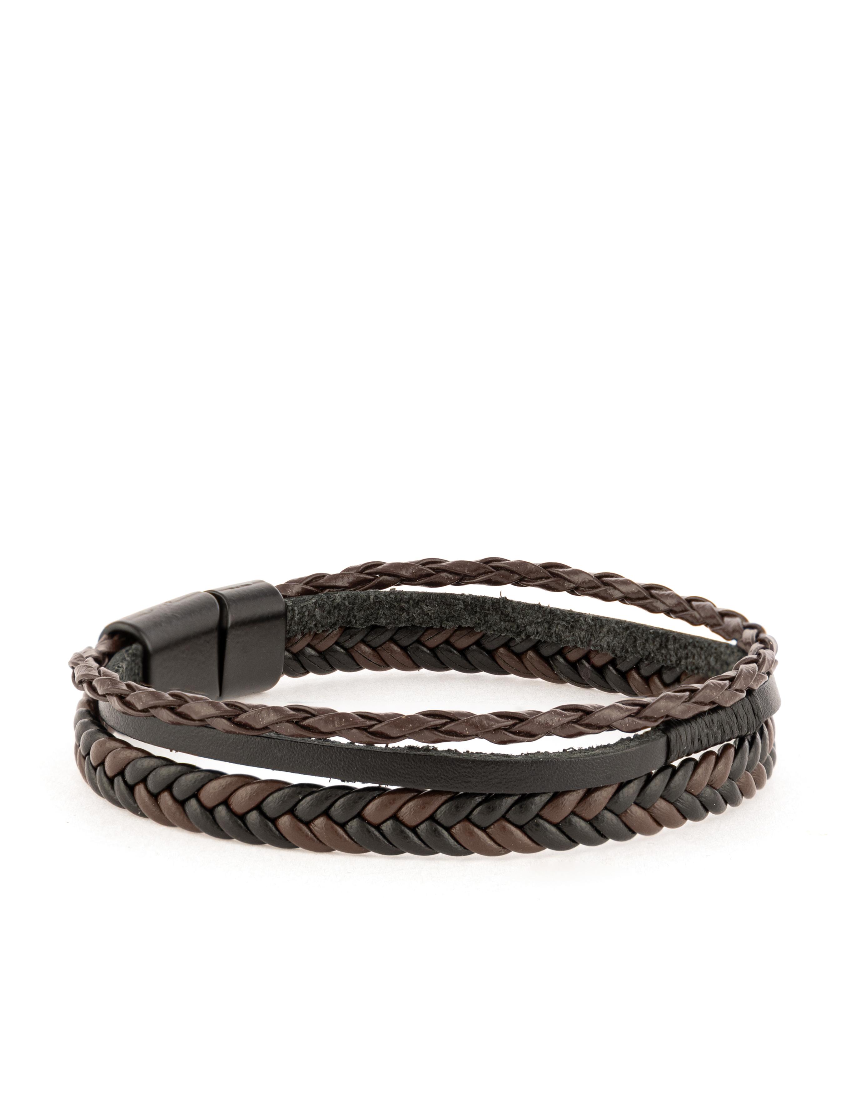 Kahverengi Deri Bileklik