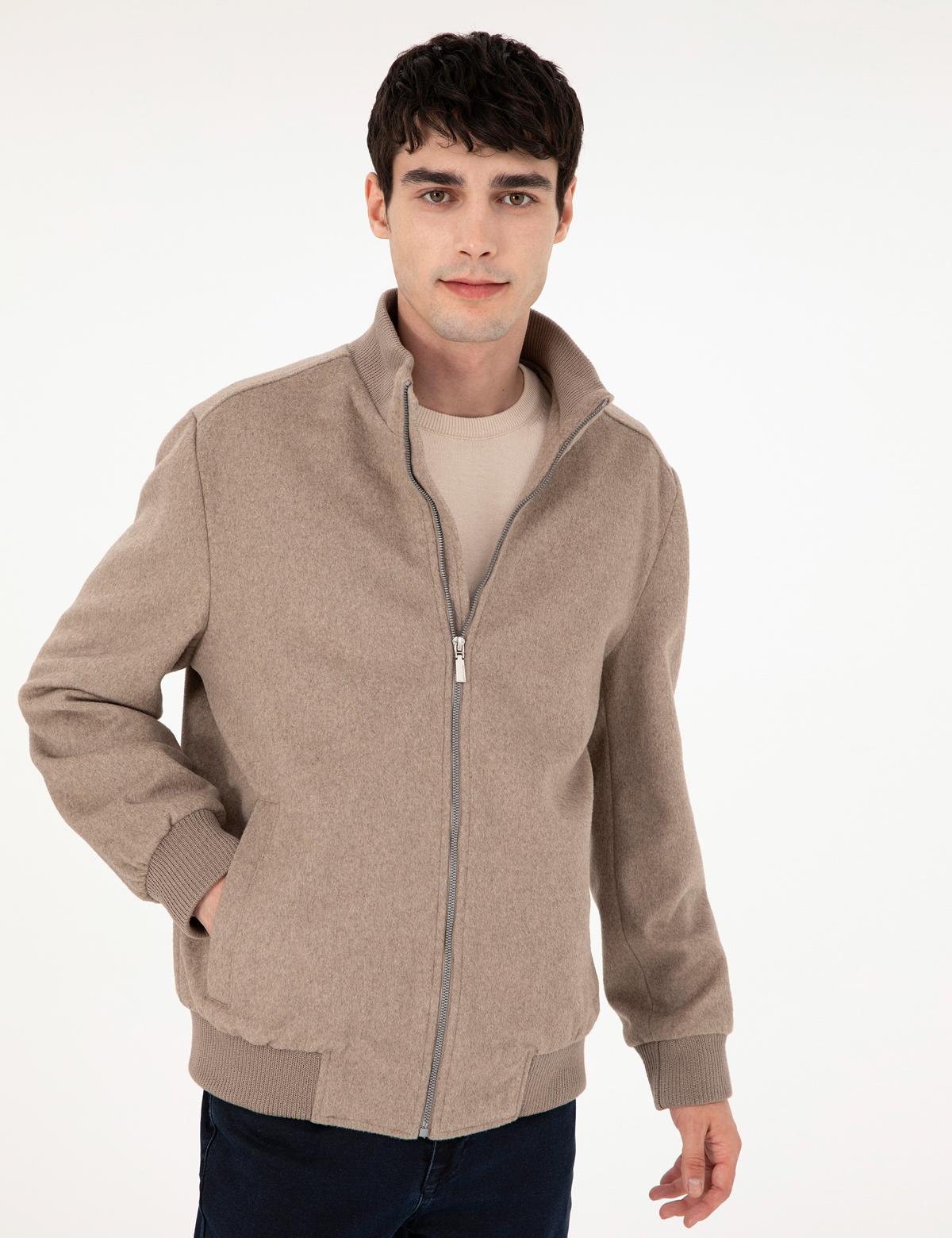 Bej Kaşe Mont - 50296332009