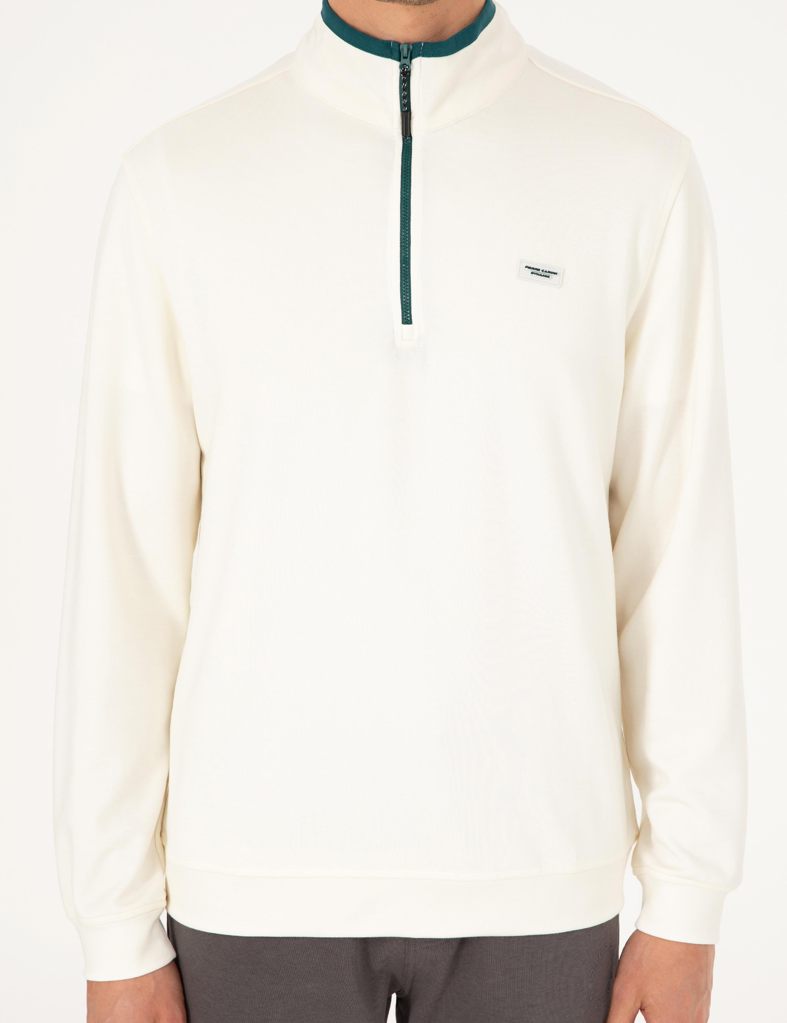 Ekru Regular Fit Sweatshirt