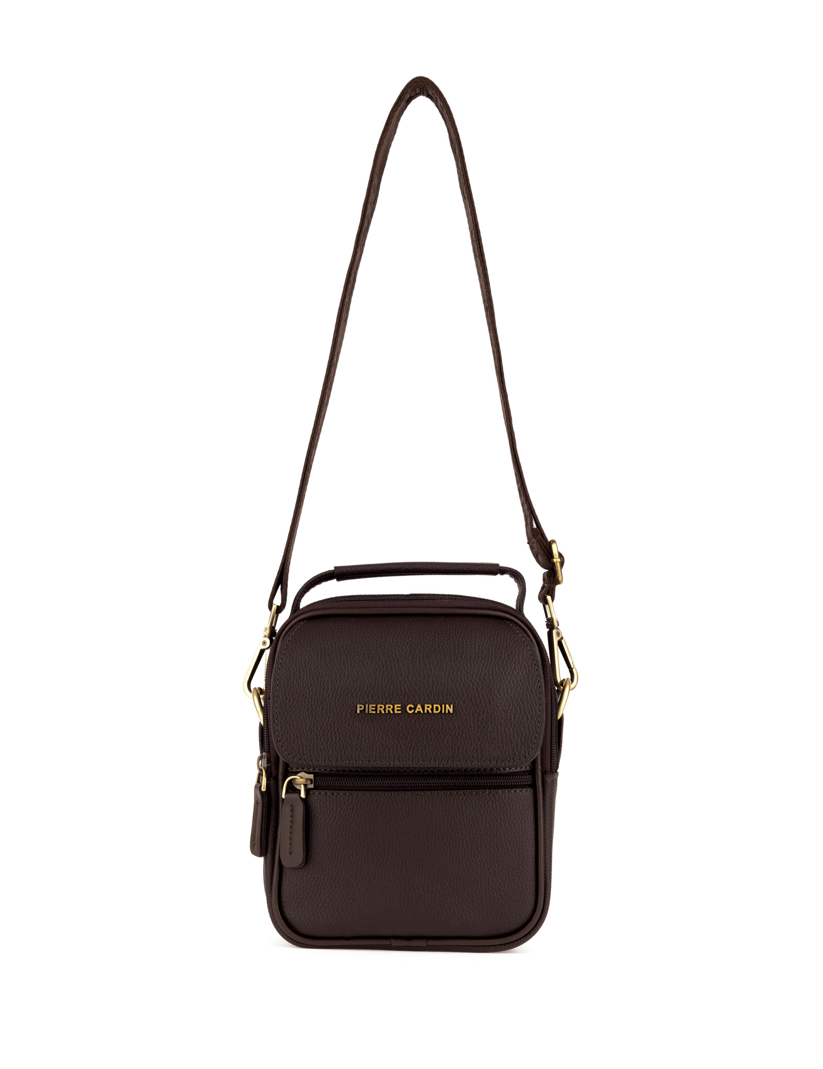 Erkek Kahverengi Askılı El Çantası