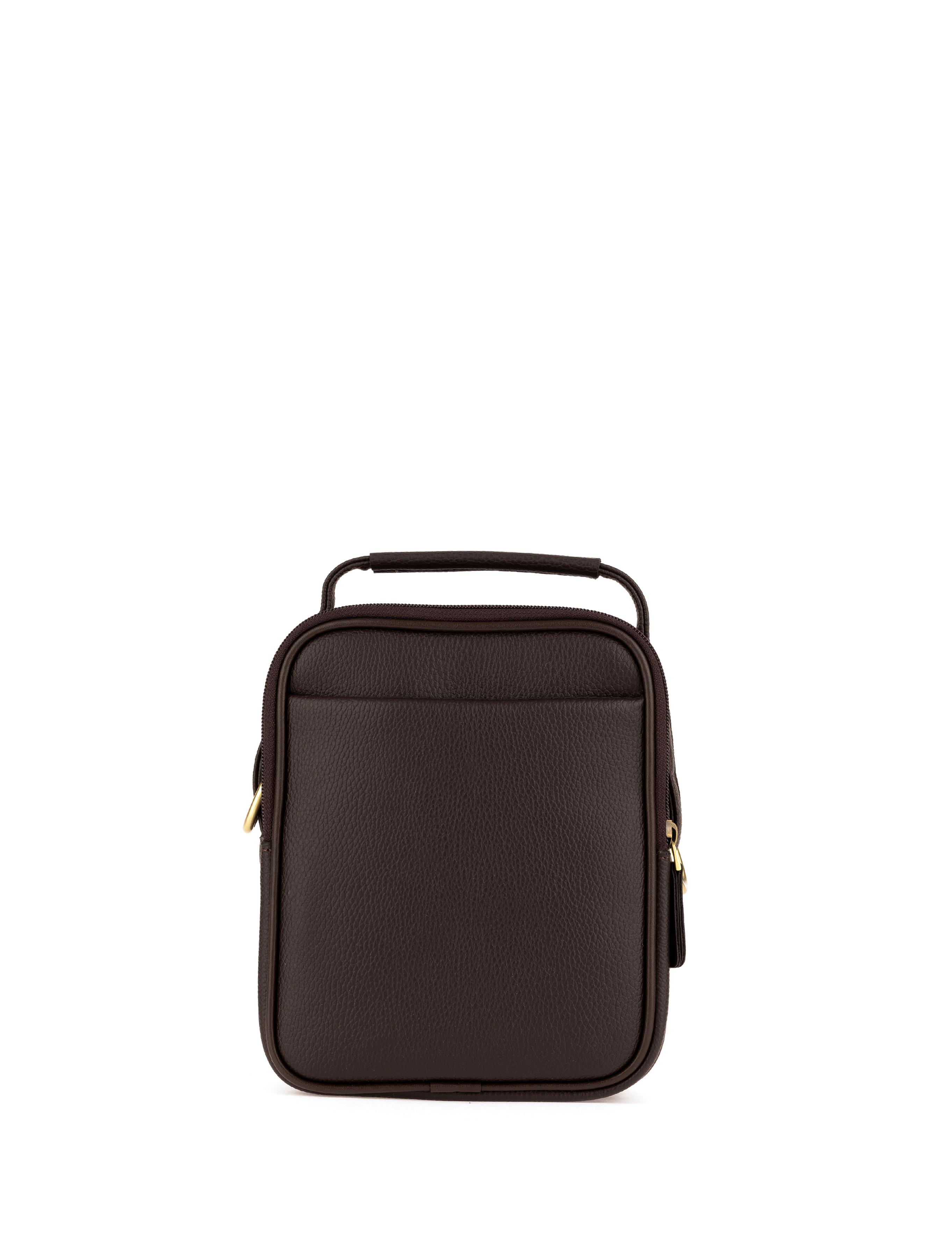 Erkek Kahverengi Askılı El Çantası