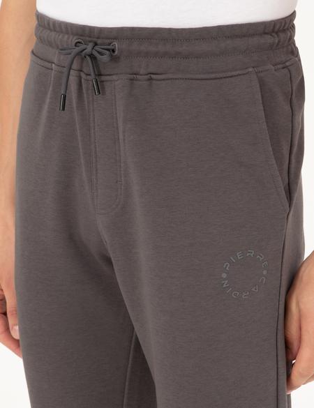 Antrasit Slim Fit 3 İplik Paçası Lastikli Eşofman Altı - 50299286032