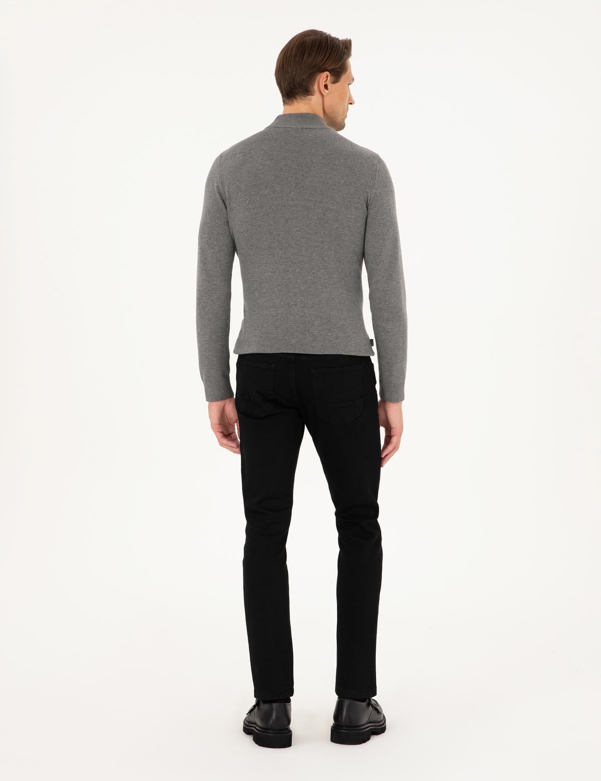 Siyah Slim Fit Jean Pantolon - 50299849053