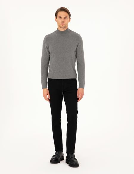 Siyah Slim Fit Jean Pantolon - 50299849053