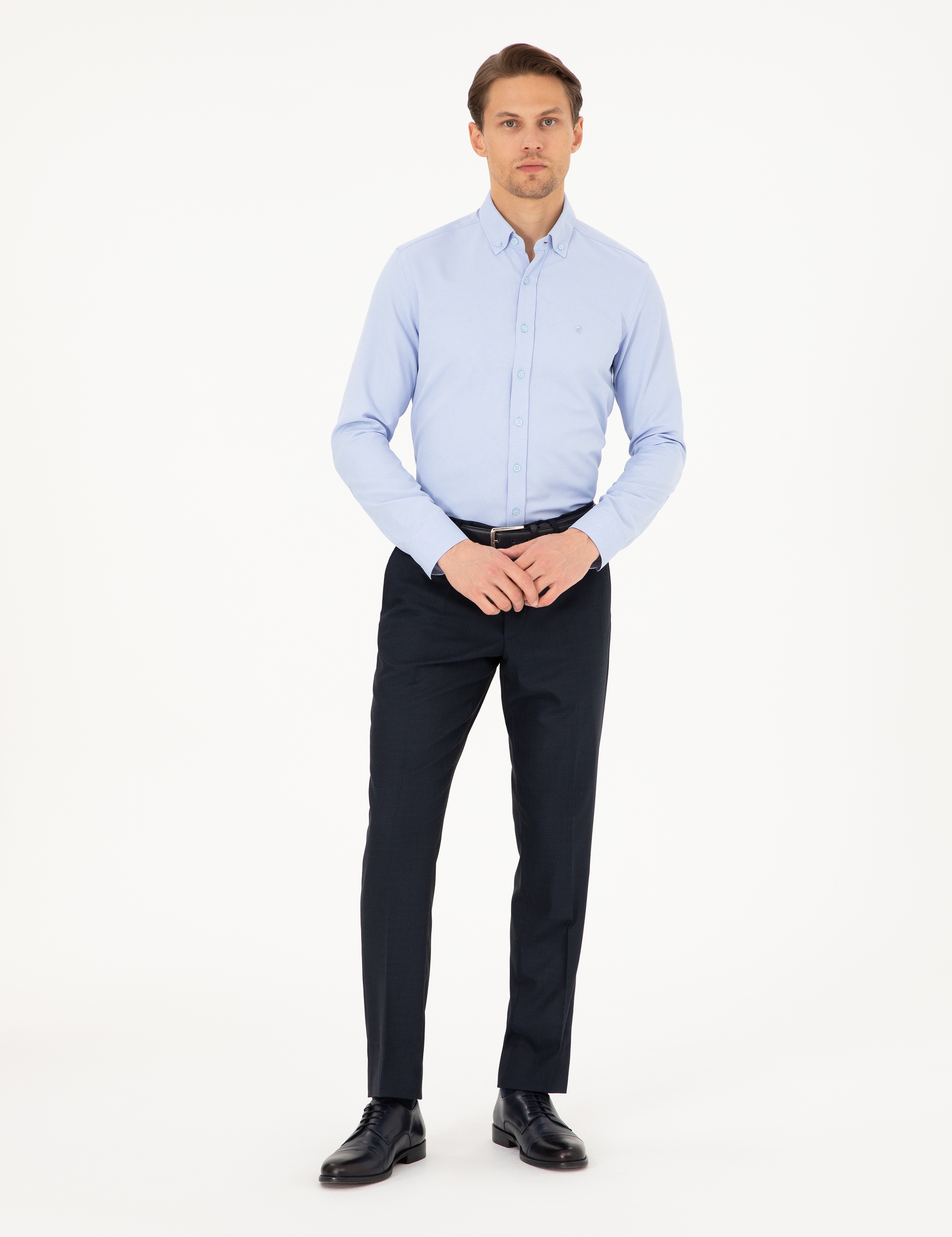 Saks Slim Fit Kumaş Pantolon - Image 1