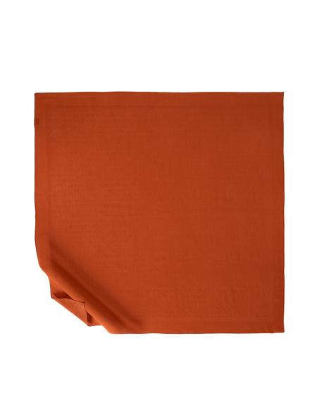 Turuncu Pamuk Karışımlı Eşarp - 50303642012