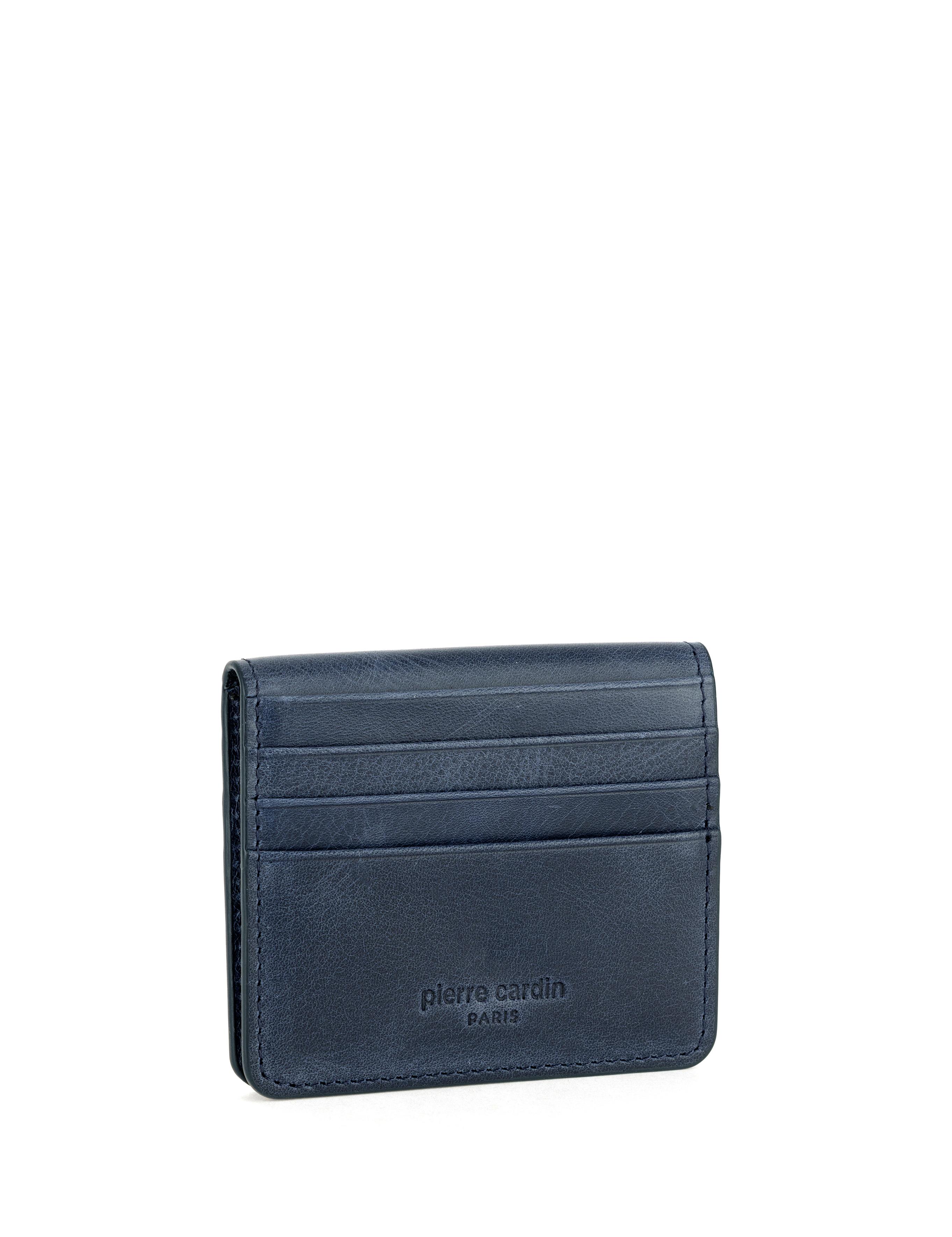 Erkek Lacivert Deri Cüzdan